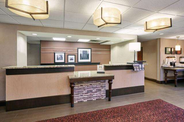 Hampton Inn East Peoria Inreriör bild
